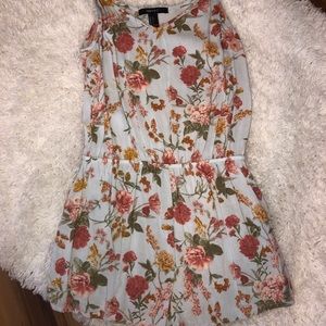Floral print romper